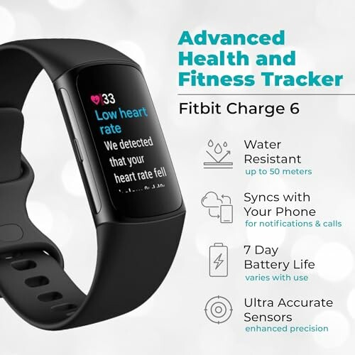 Fitbit Charge 6 features and specifications overview.